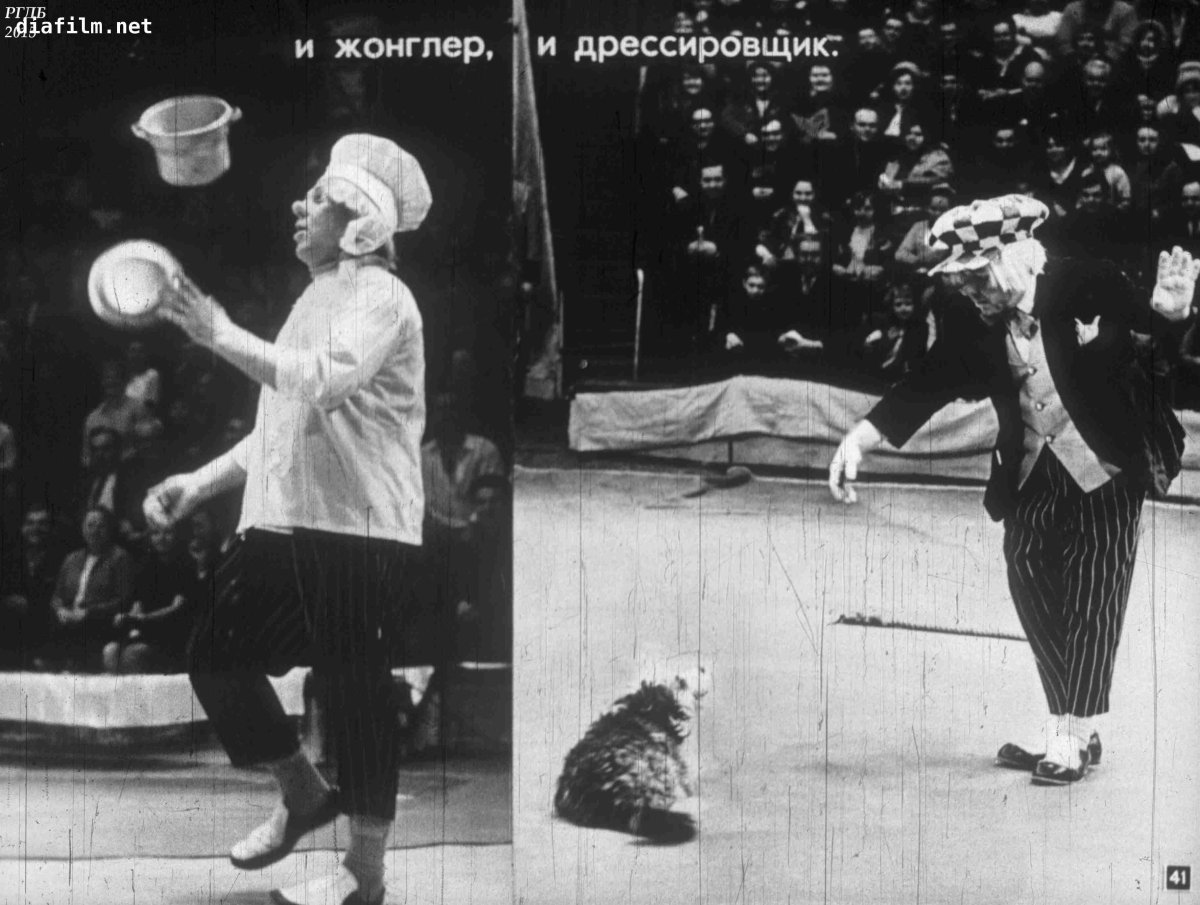 Клоун из цирка