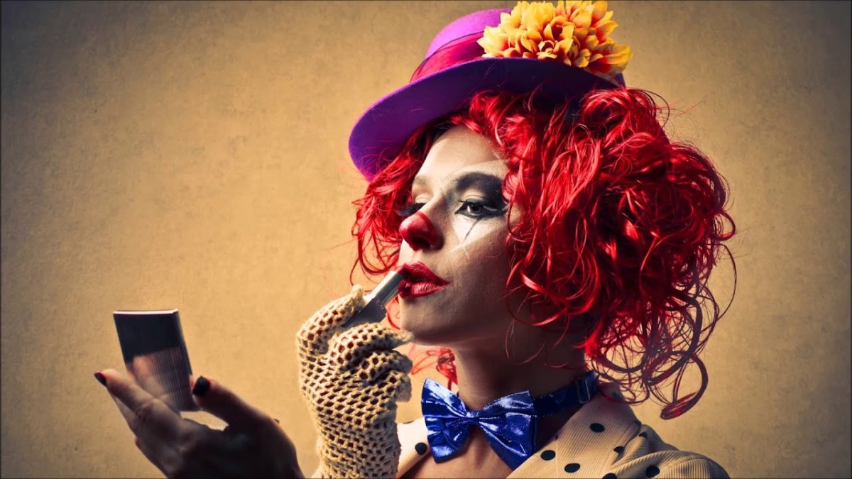 Плакат клоун