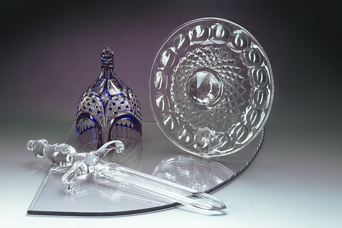 Внутренняя гравировка стекла