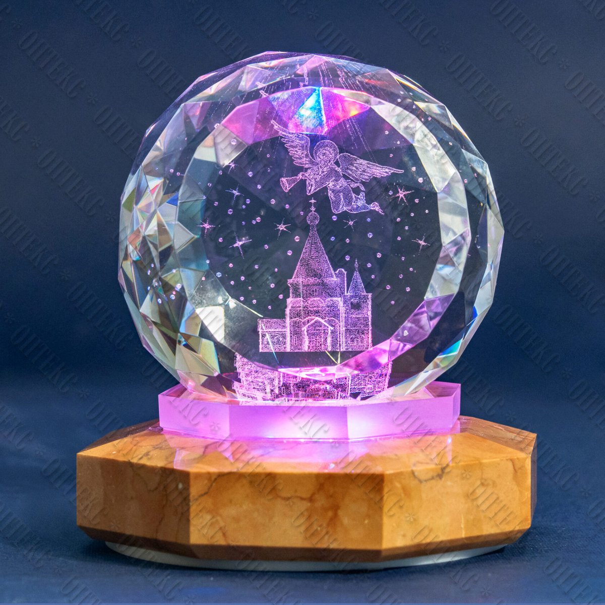 Грамота с подставкой из оргстекла