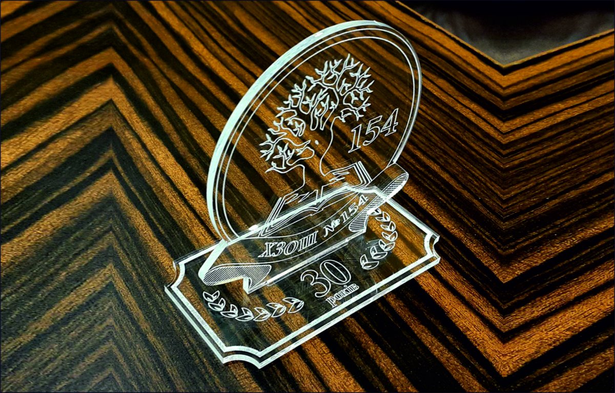 Сувениры из оргстекла на лазерном станке