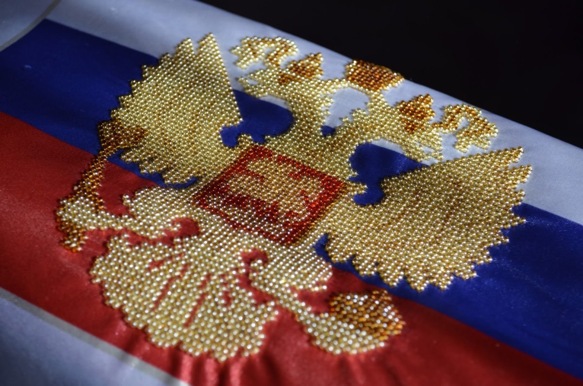 Русская Матрешка Гжель