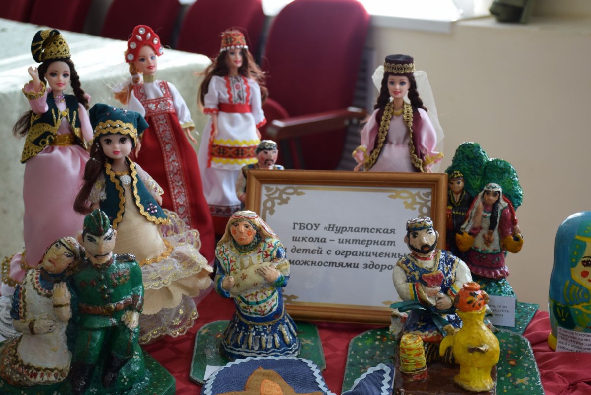 Матрешка из ткани