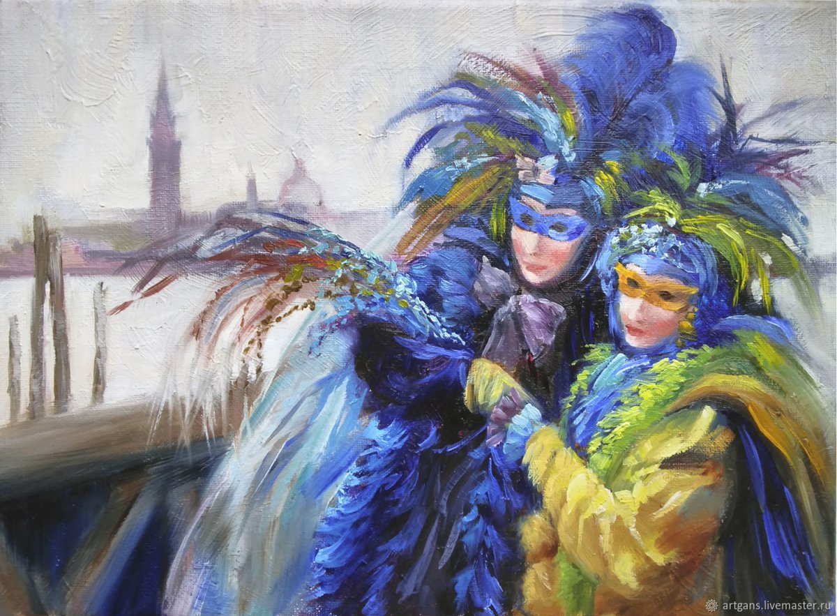 Алекс Левин венецианские маски