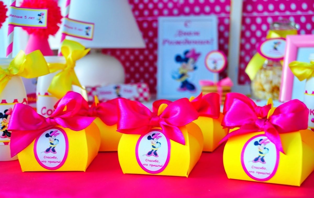 Подарки гостям на детский праздник