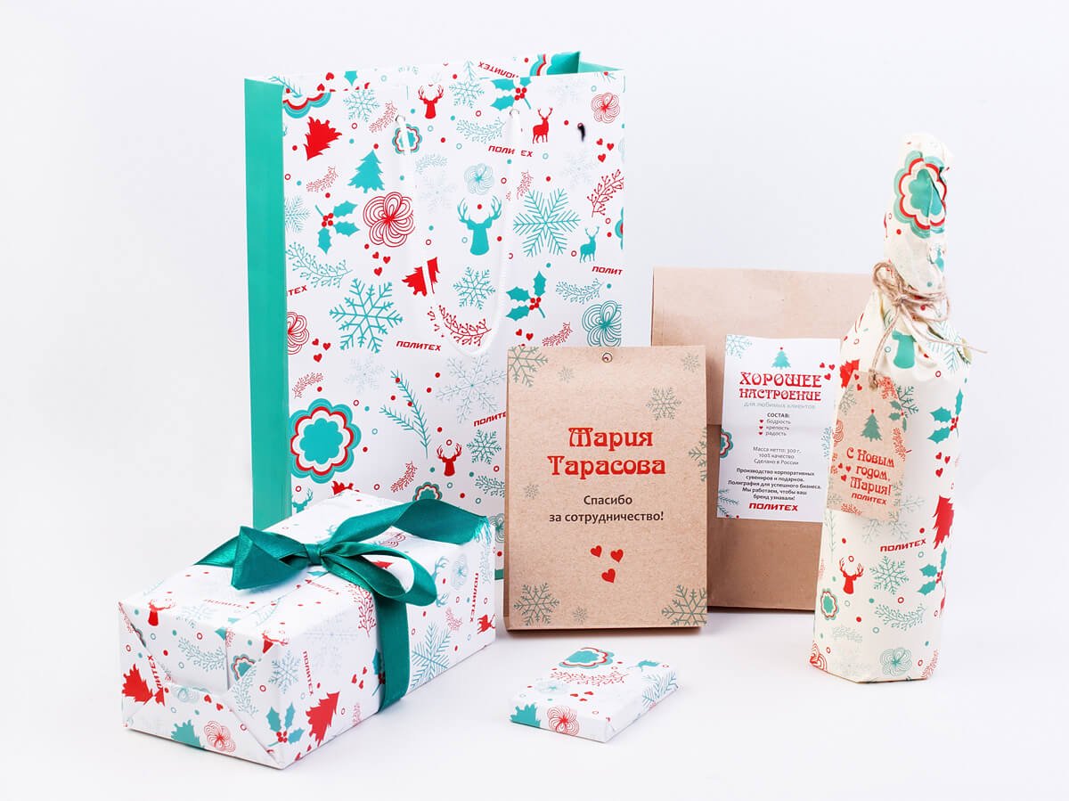 Новогодние корпоративные подарки