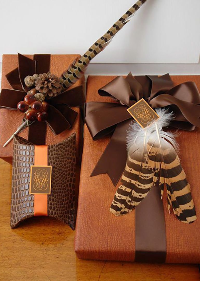 Оригинальное украшение подарка