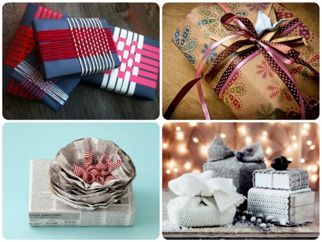 Оригинальная упаковка подарка