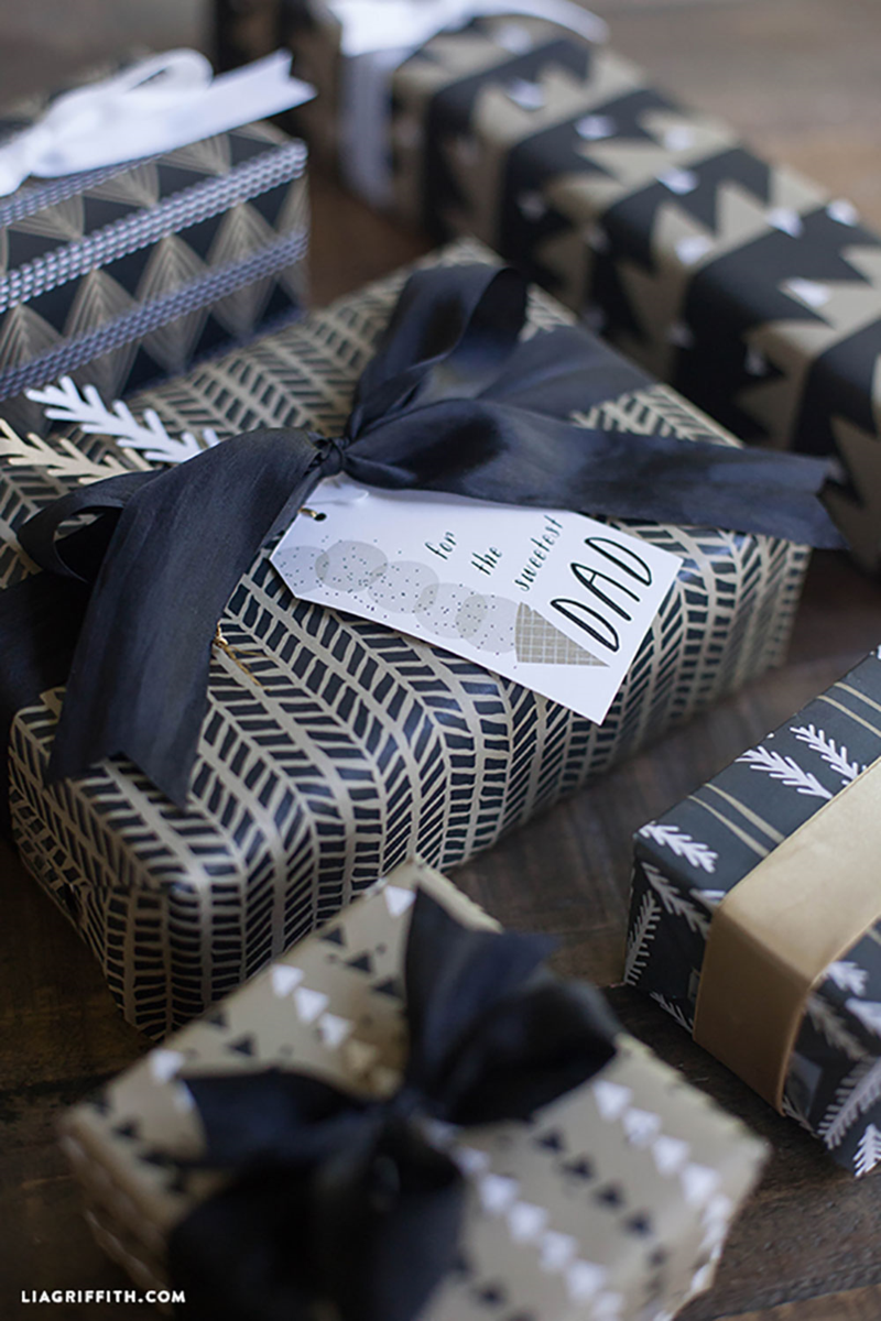 Стильная упаковка подарков для мужчин
