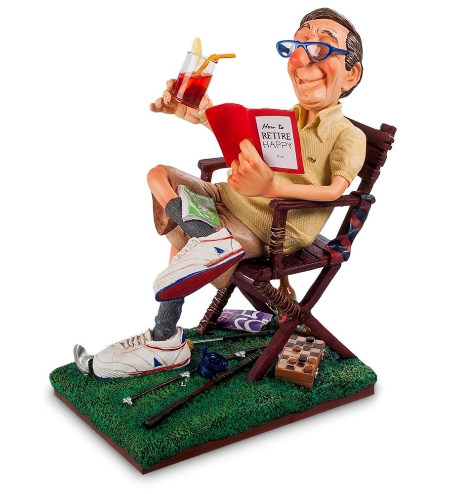 Форчино статуэтка пенсионер