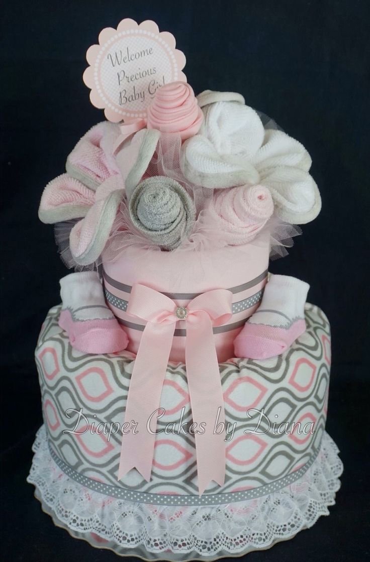 Букет из памперсов