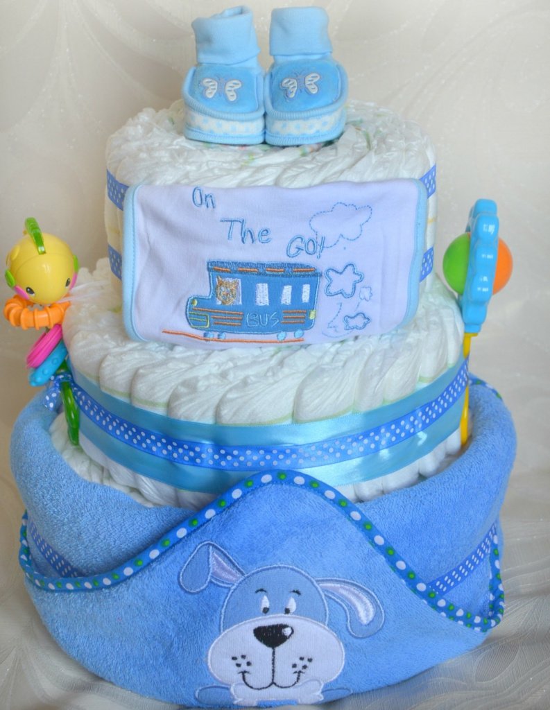 Букет для новорожденного