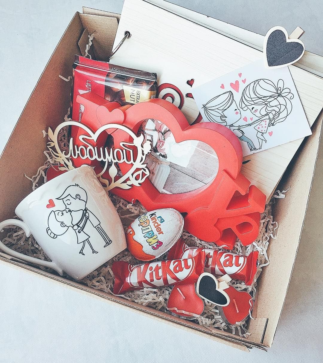 Романтический подарок мужу