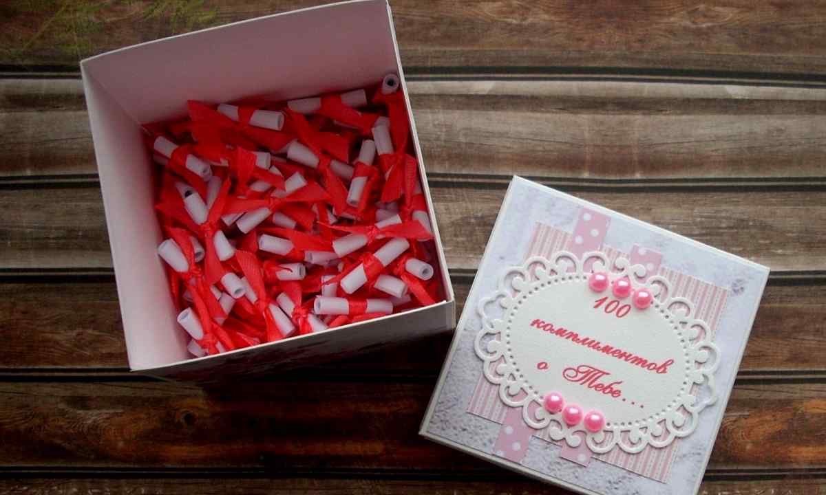 Подарок на годовщину отношений