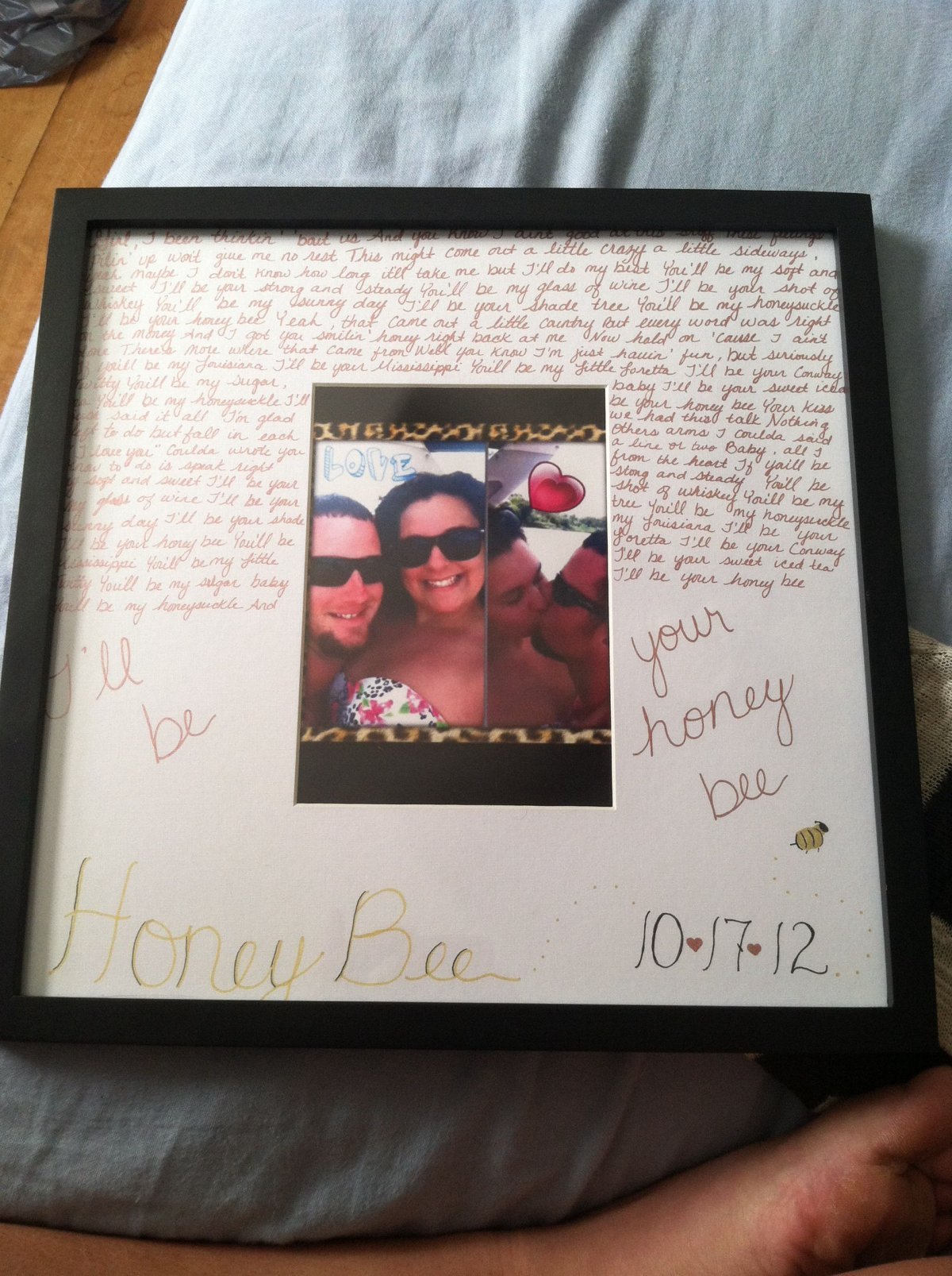 Подарок на три года отношений