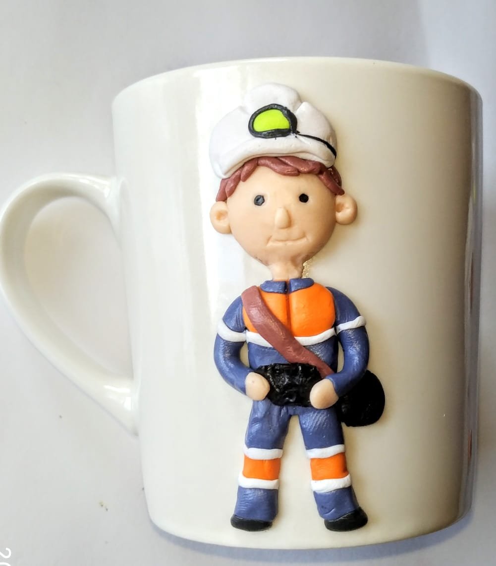 Кружка с днем Шахтера