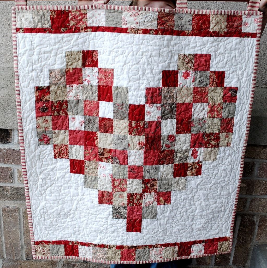 Елка в лоскутной технике