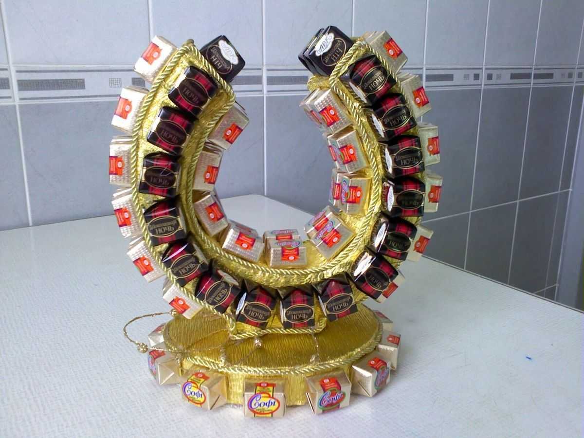 Поделки из конфет своими руками