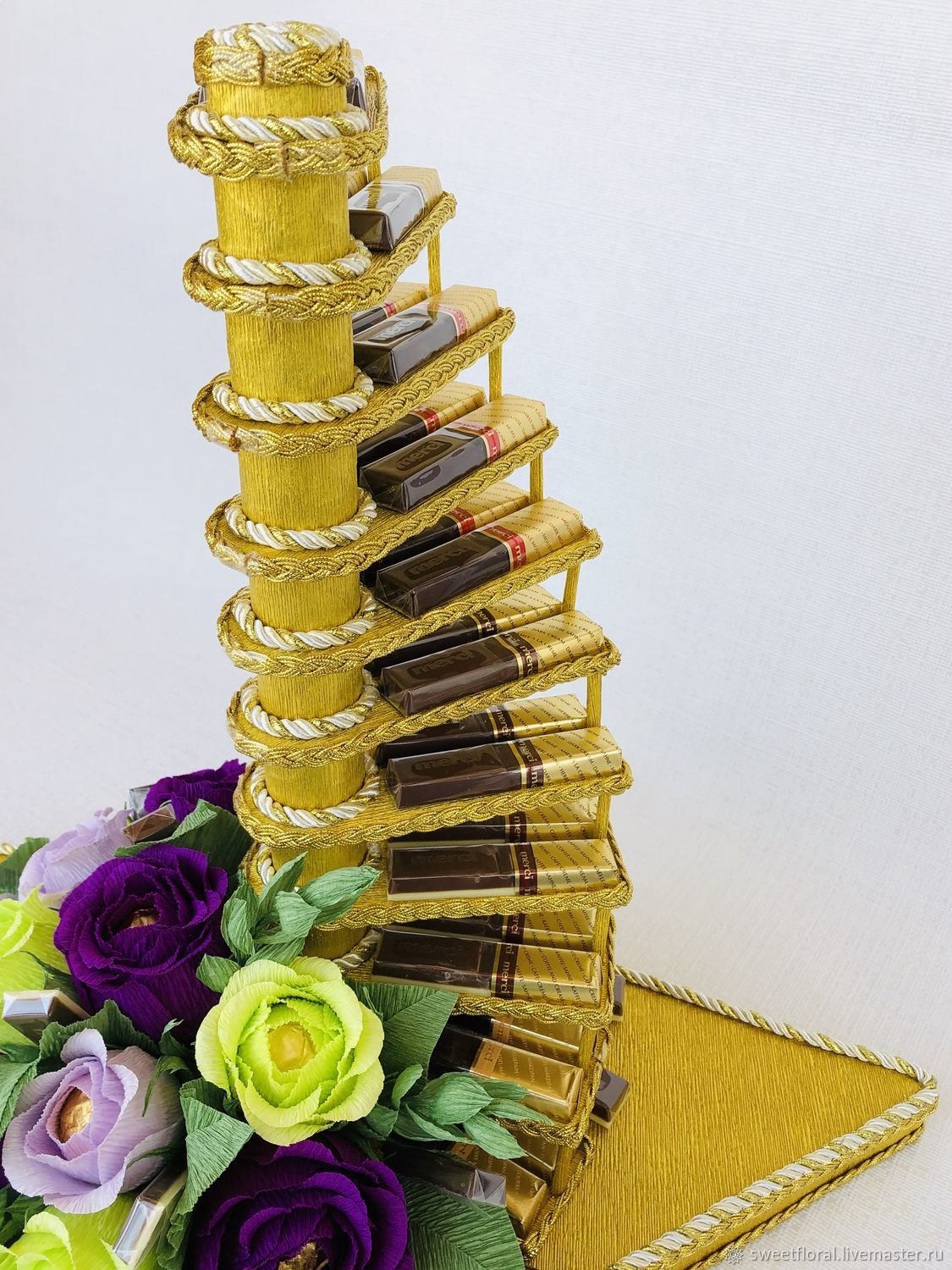Оригинальные сладкие букеты