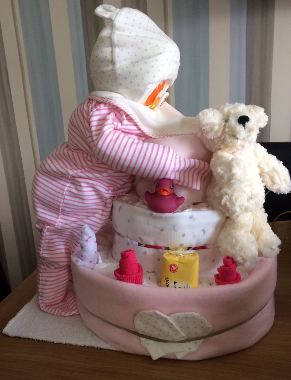 Букет из подгузников для мальчиков