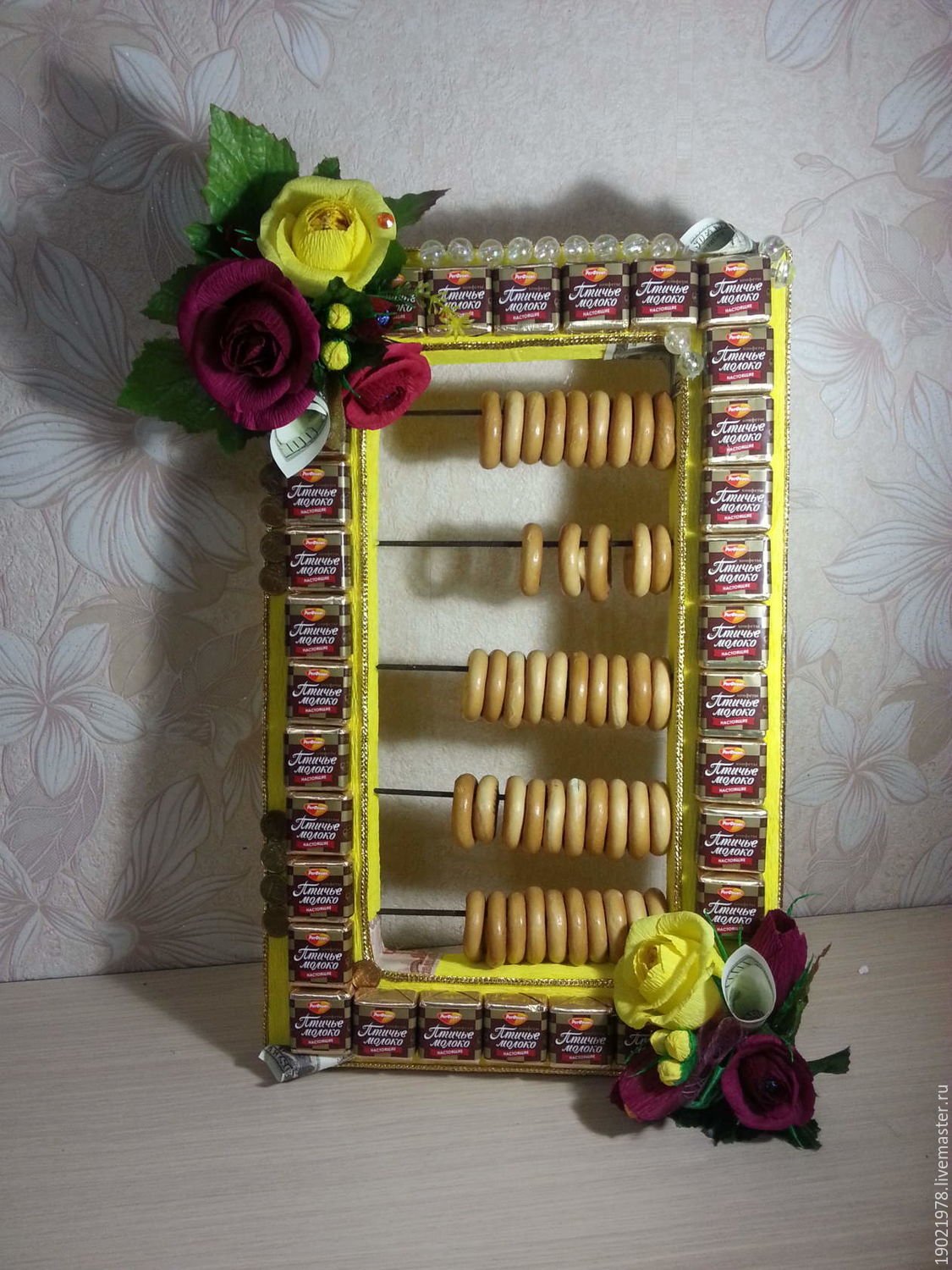 Букет из конфет для бухгалтера