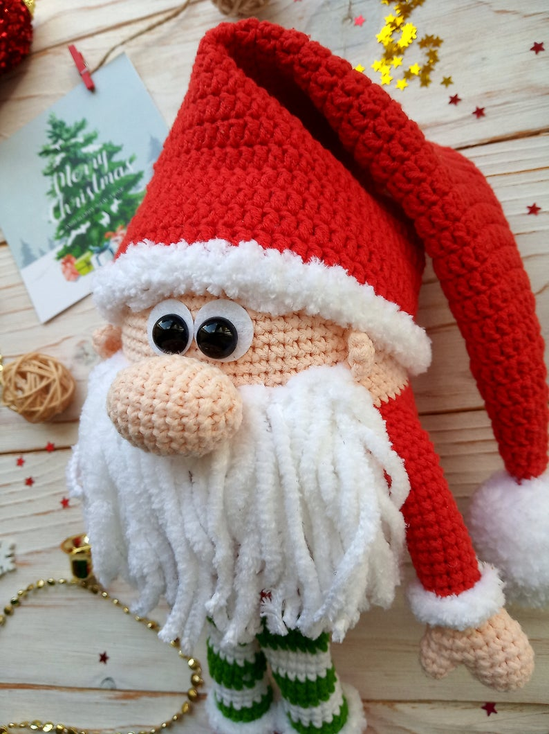 Гномик Джинглз амигуруми