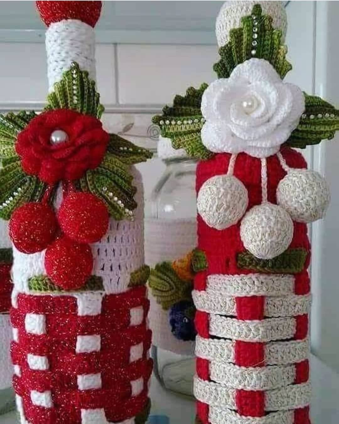 Вязаные сувениры на новый год