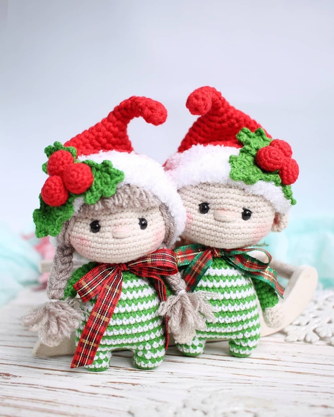 Вязаные подарки к новому году