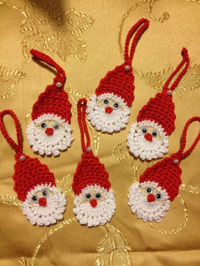 Вязаные сувениры на новый год