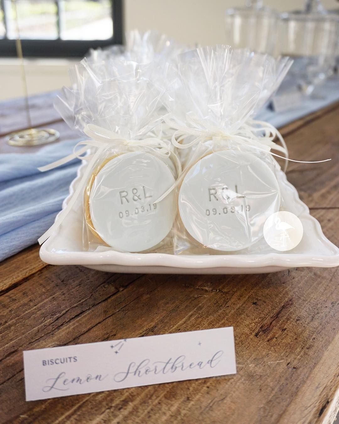 Зефир на свадьбу гостям от молодоженов