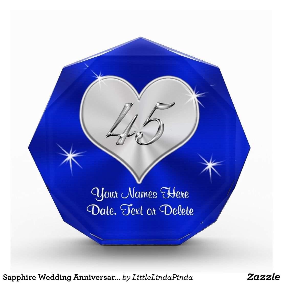 Сапфировая свадьба