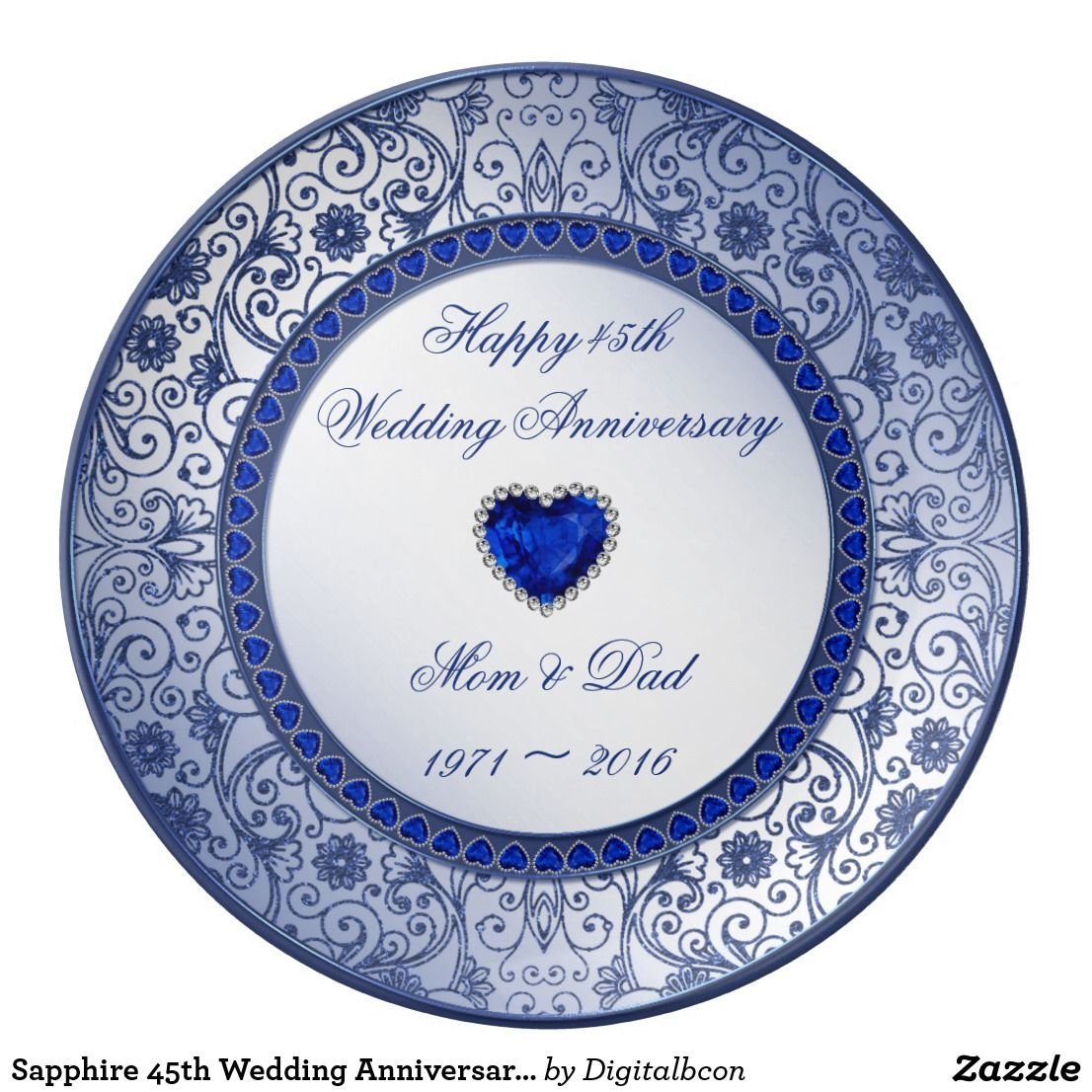 Сапфировая свадьба