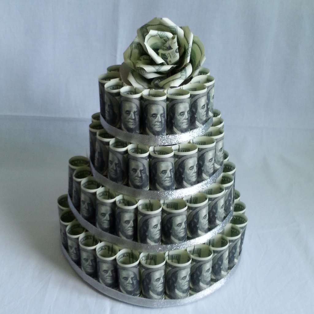 Торт из денег своими руками