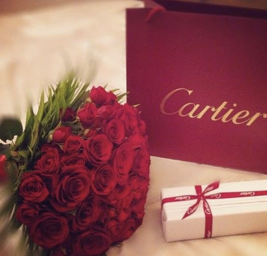 Коробка с цветами