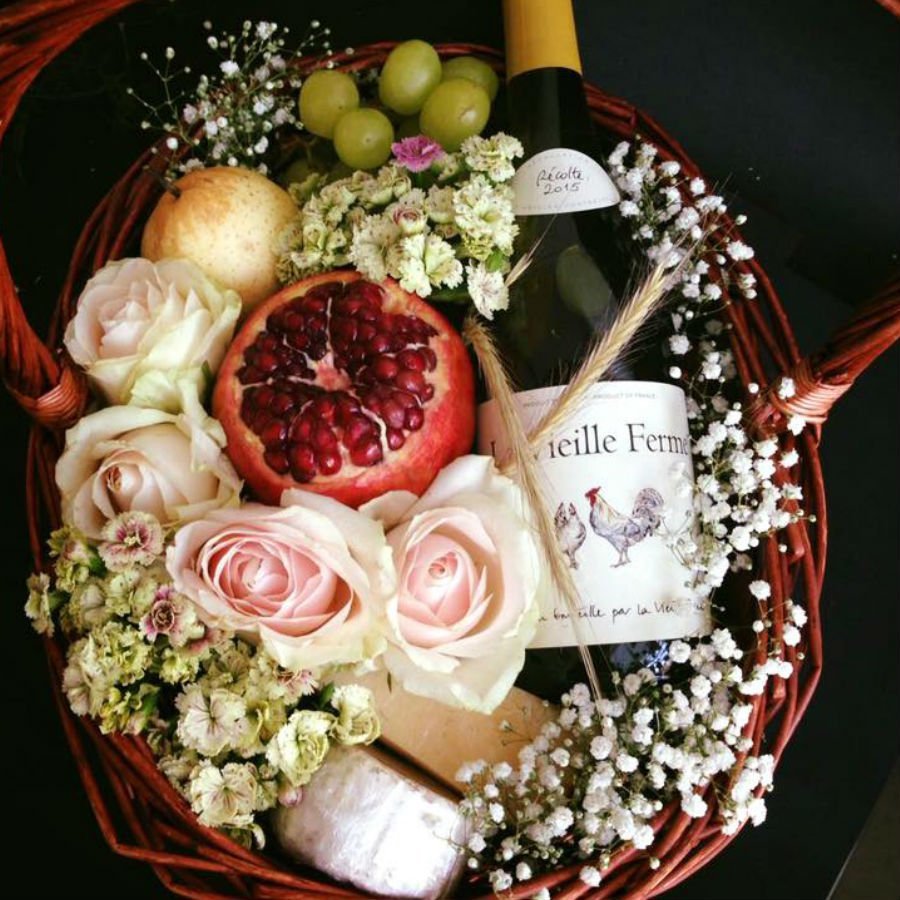 Упаковка для гранатовой свадьбы