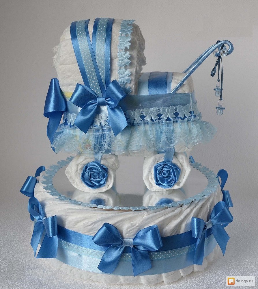 Торт из памперсов