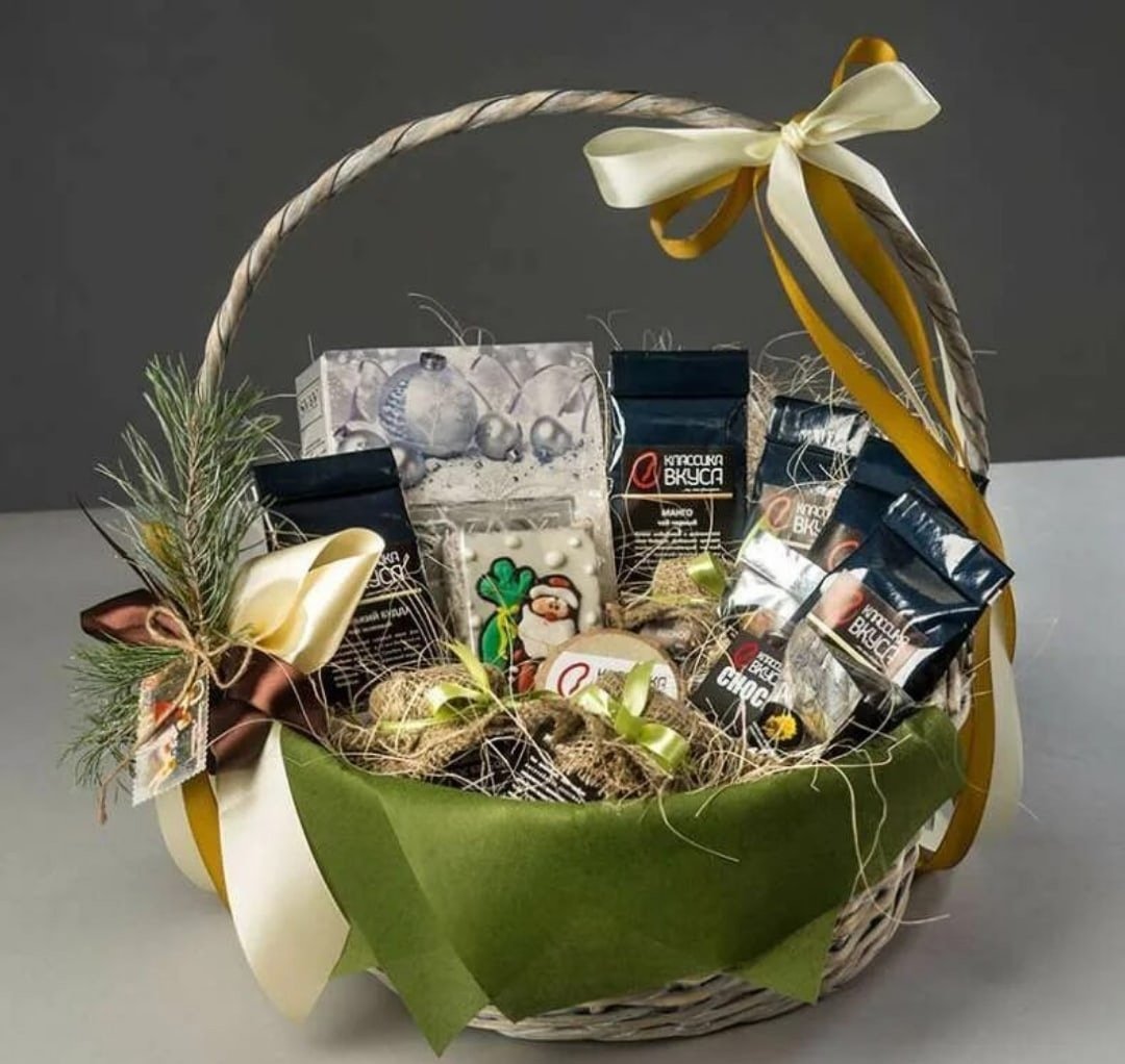 Конфетная корзинка