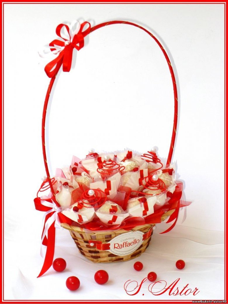 Подарочная корзина с Ферреро Роше