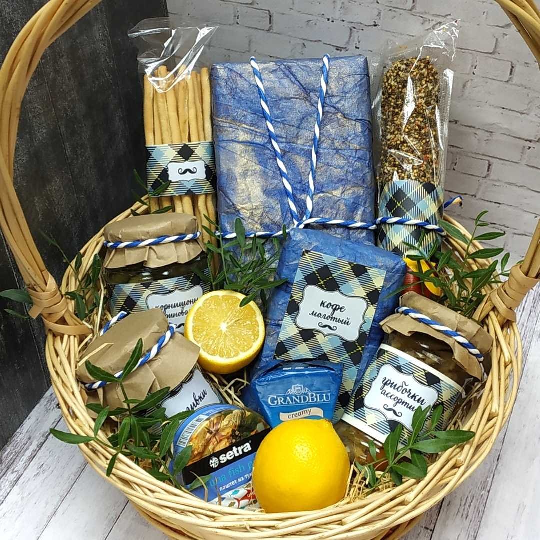 Колбасная корзина для мужчин