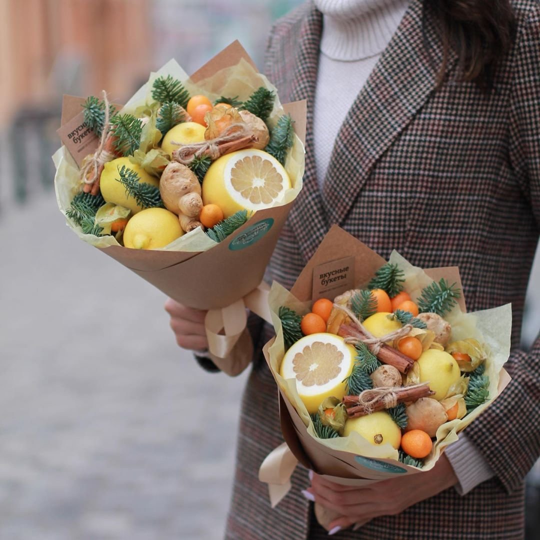 Съедобный букет