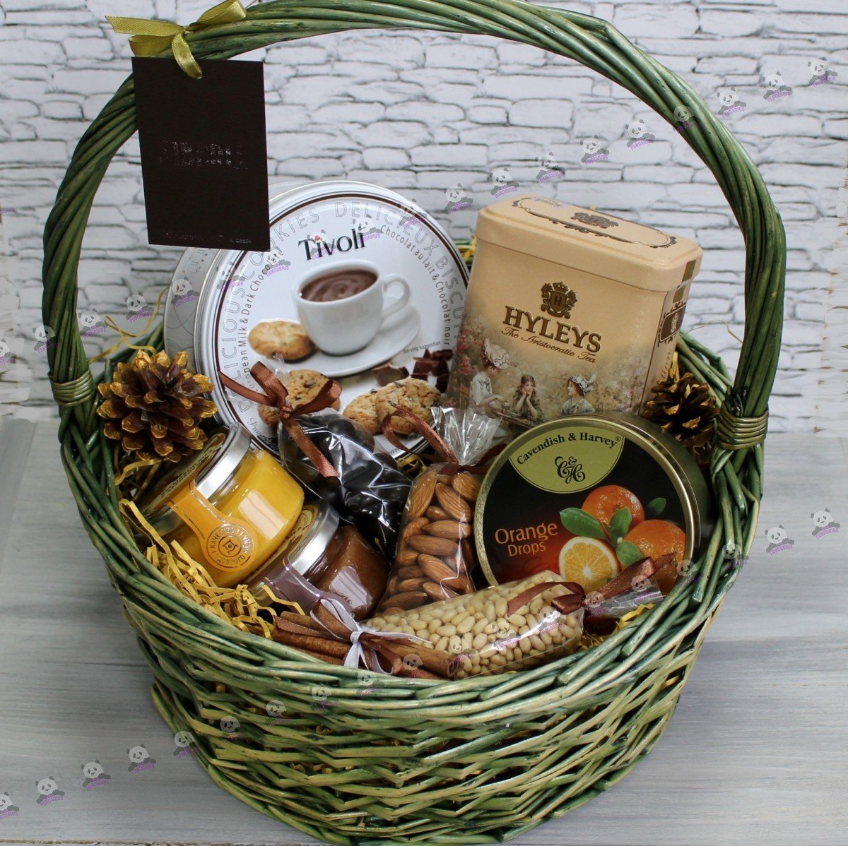 Чайная корзина в подарок