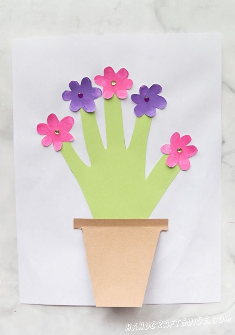 Аппликация бабушка и дедушка