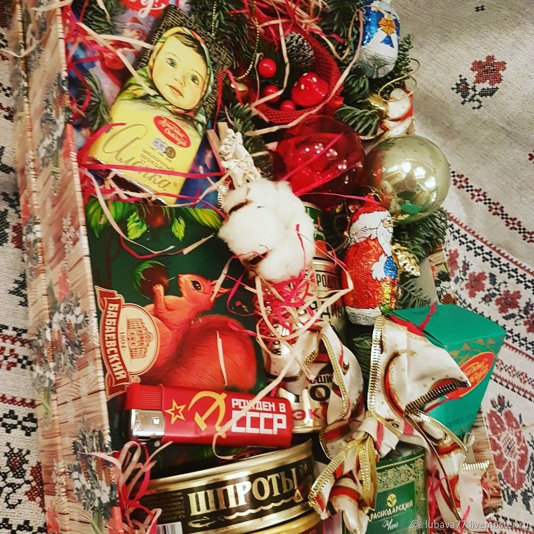 Новогодний подарок в Советском стиле