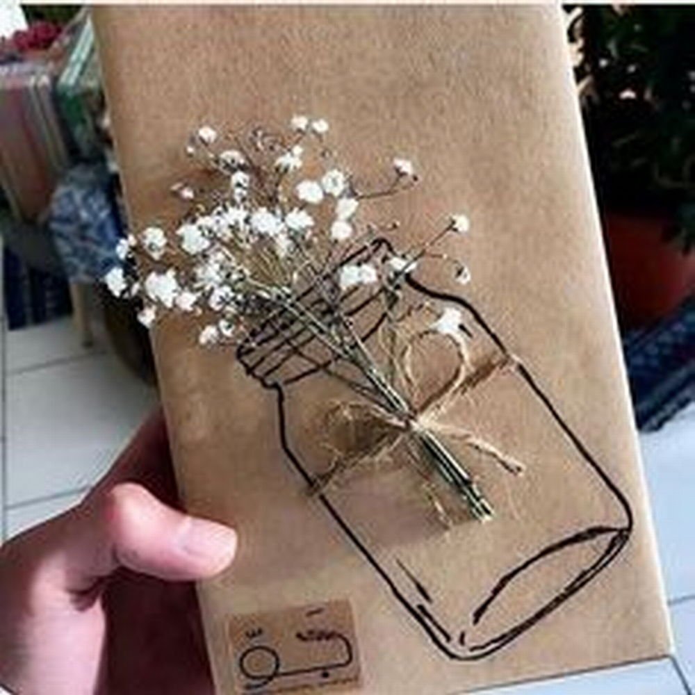 Упаковка из крафт бумаги