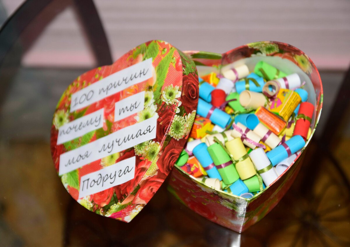 Подарок подруге на день рождения