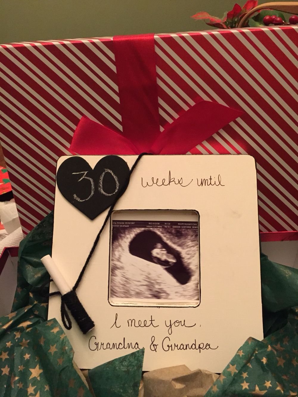 Коробочка с сюрпризом о беременности