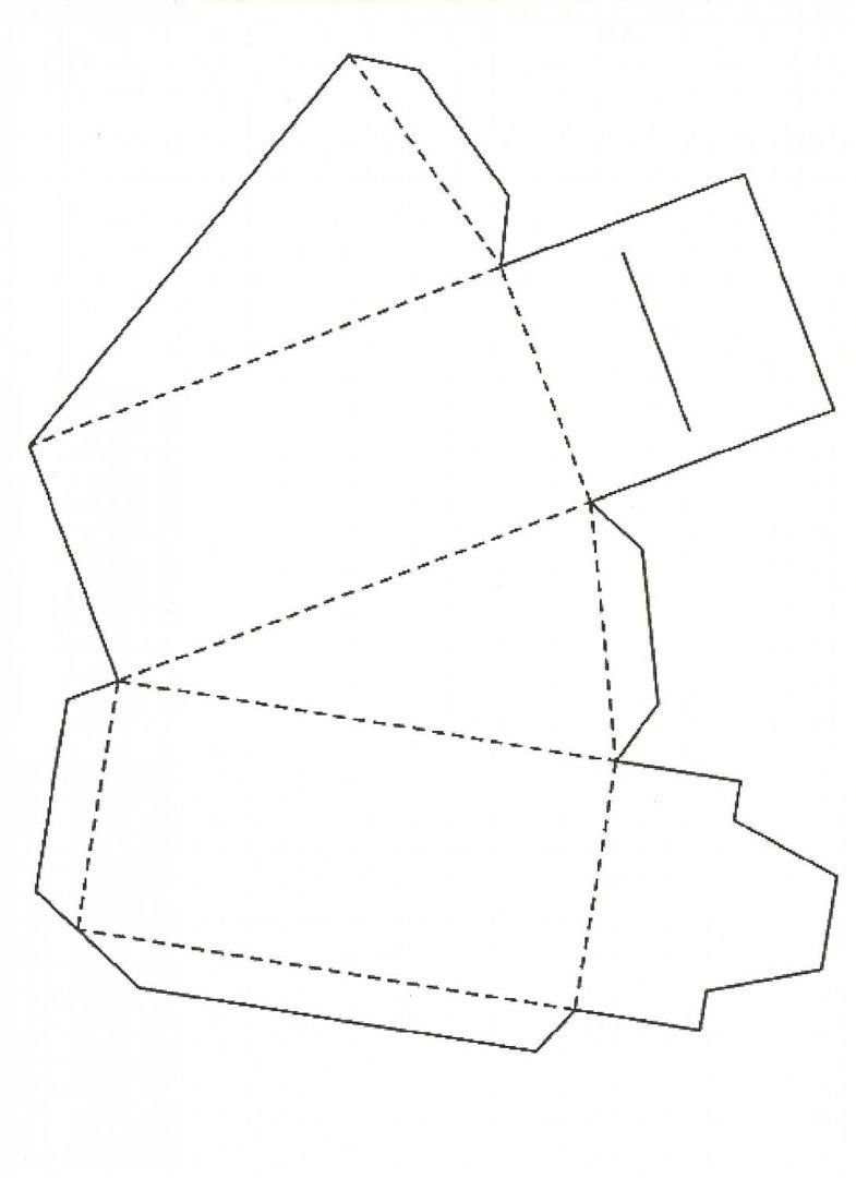 Картонный торт