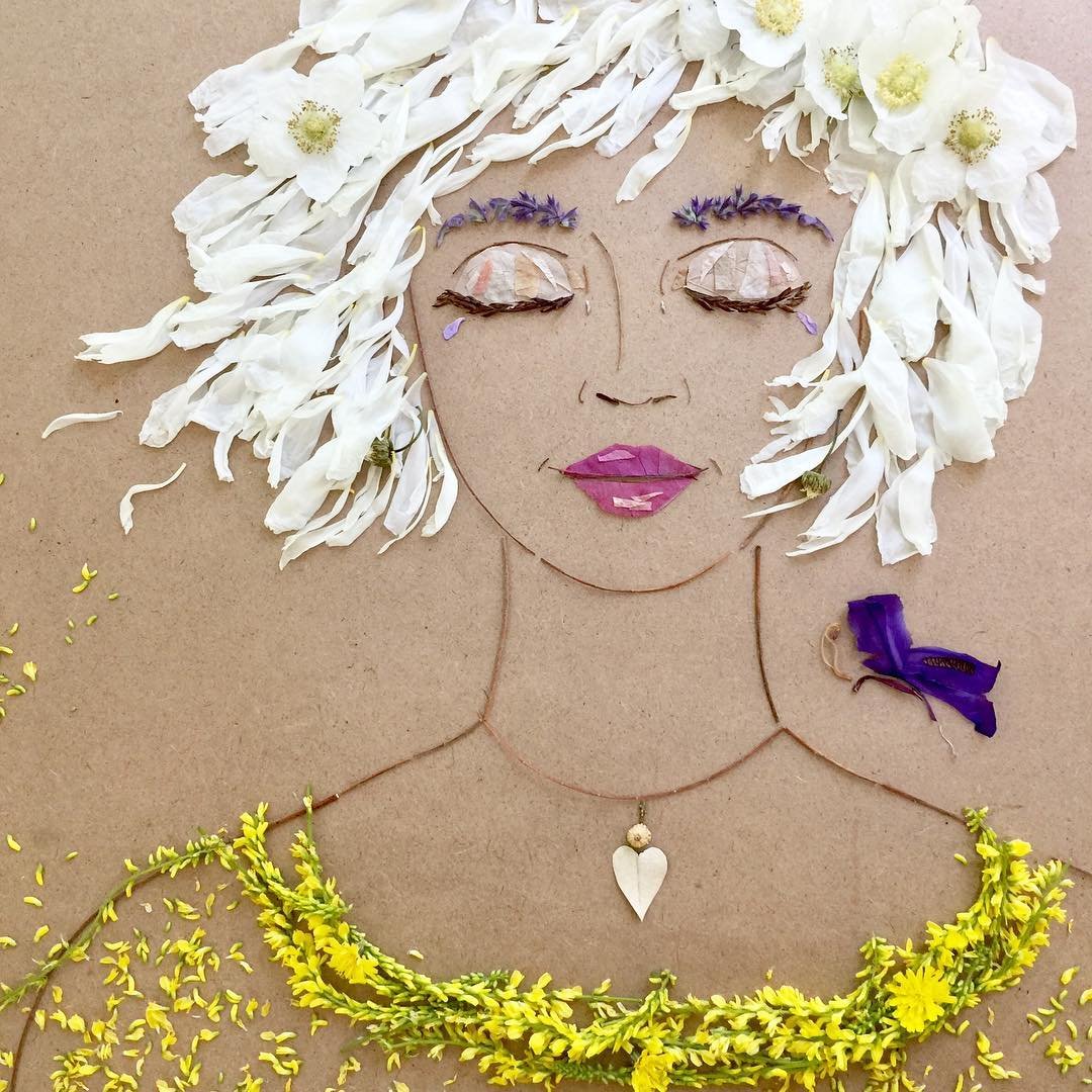 Девушка осень поделка