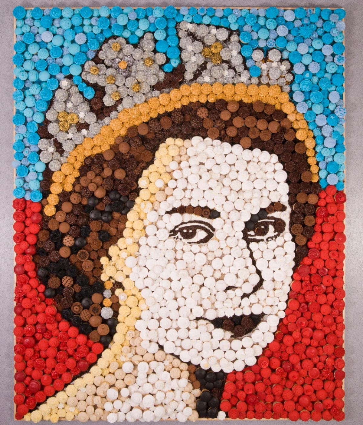 Мозаика из круп