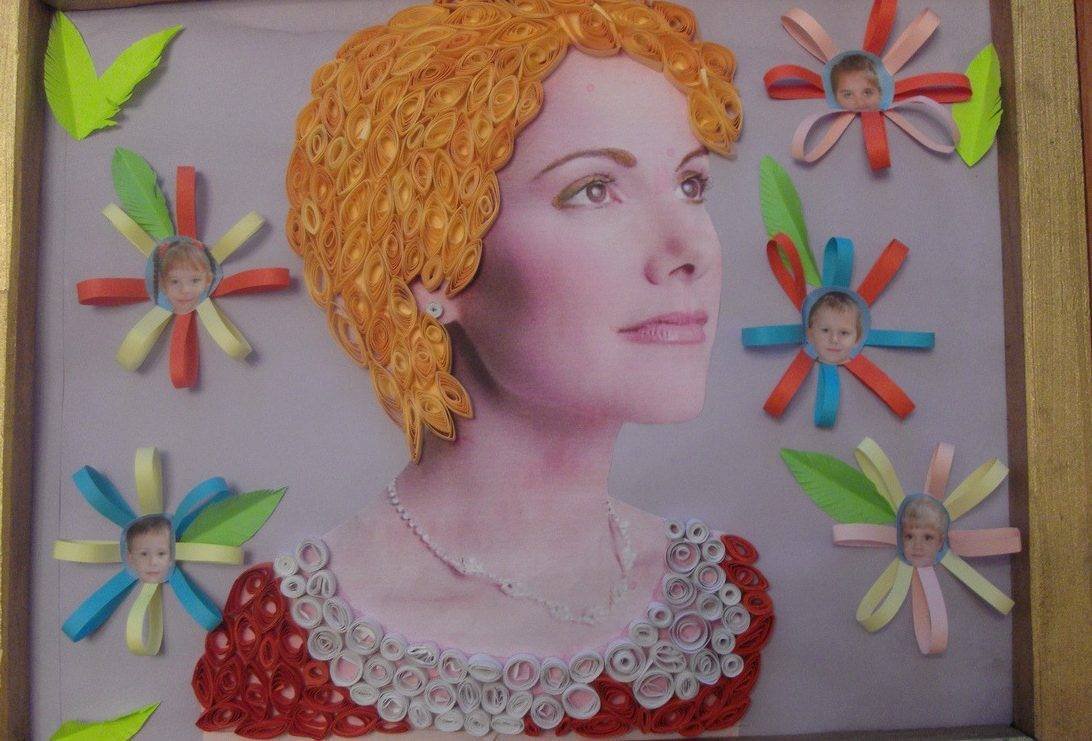 Поделки ко Дню матери в детском саду